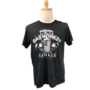 Dickies Gas Monkey Garage Flag Car Grill Graphic Tee